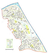 Bradley Stoke Town Map